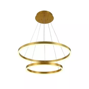 Подвес диммируемый «Тор», размер 60+40x200 см 60Вт, LED, 3000K, с ПДУ