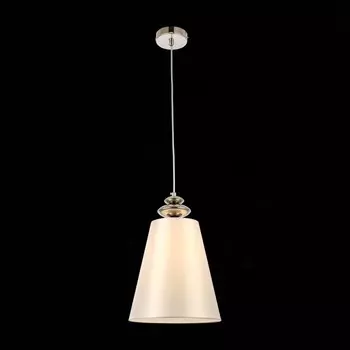 Подвес Evoluce. SL1137.103.01. Rionfo. 1х40 Вт, E27, 26х26 см, цвет никель