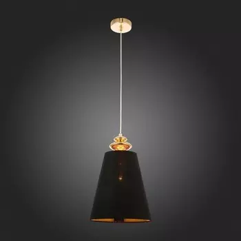 Подвес Evoluce. SL1137.203.01. Rionfo. 1х40 Вт, E27, 26х26х38,1 см, цвет французское золото