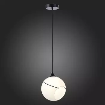 Подвес Evoluce. SLE103143-01. Satturo. 1х60 Вт, E27, 20х20х120 см, цвет чёрный