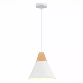 Подвес Evoluce. SLE125103-01. Modica. 1х40 Вт, E14, 23х23х22 см, цвет белый