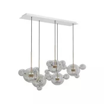 Подвес «Галла», размер 150x65x200 см, 70Вт, LED, 3000K