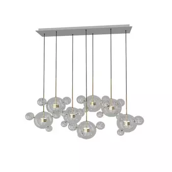 Подвес «Галла», размер 230x65x200 см, 98Вт, LED, 3000K