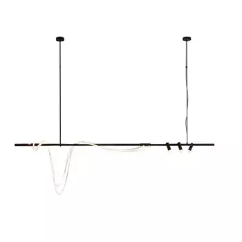 Подвес «Кайли», размер 182x120 см, 50Вт+GU10, 3x10Вт, LED, 4000K