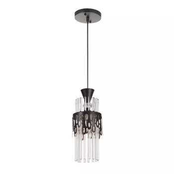 Подвес «Капель», 160 Вт Е27, черный