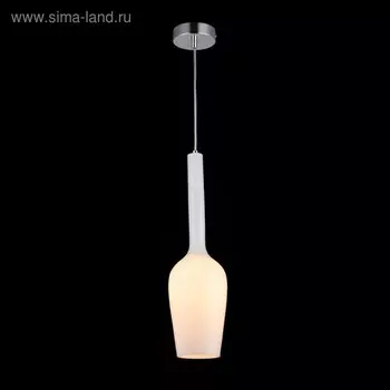 Подвес Lacrima 1x40W E14, белый 13x13x0 см