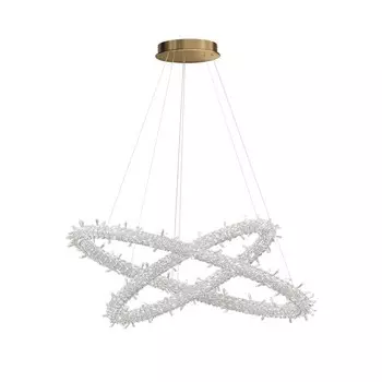 Подвес «Лиам», размер 80+60x120 см, 88Вт, LED, 3000K