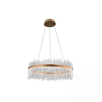 Подвес «Лючия», размер 70x70x150 65Вт, LED, 3000K