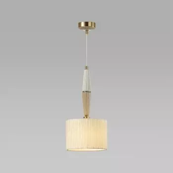 Подвес Odeon Light. Latte, 40Вт, E14, 462-1975х205 мм, цвет коричневый, кремовый