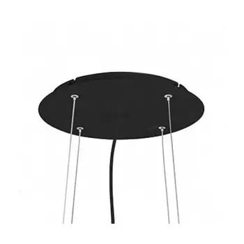 Подвес регулируемый с четырьмя струнами d15 для светильников серии «Медина», d 60 и 80 см, черный