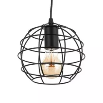 Подвес BayerLux «Шар» 160 Вт Е27 черный 18.518.516 см