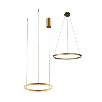 Подвес «Тор», размер 40x150 см, 24Вт, LED, 3000K