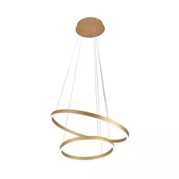 Подвес «Тор», размер 60+40x200 см, 60Вт, LED, 3000K, диммируемый, с ПДУ