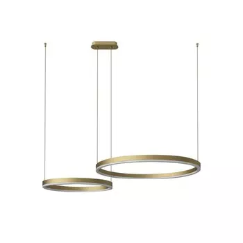 Подвес «Тор», размер 90x60x40+60x150 см, 60Вт, LED, 3000K, диммируемый, с ПДУ