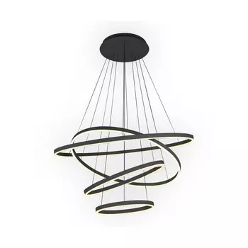 Подвес «Тор», размер d100+80+60+40x160 174Вт, LED, 4000K, диммируемый, с ПДУ