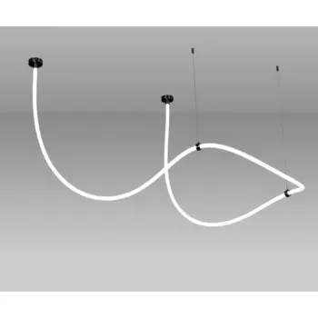 Подвес «Венди», размер L400x2,2 см, 96Вт, LED, 4000K