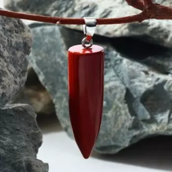 Подвеска биолокация "Яшма красная"