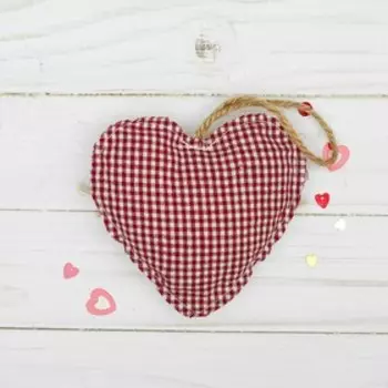 Подвеска «Двойное сердце», бантик с пуговкой, цвета МИКС