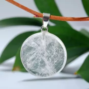 Подвеска круг "Раухтопаз"