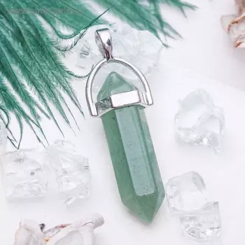 Подвеска маятник, сфера "Нефрит"