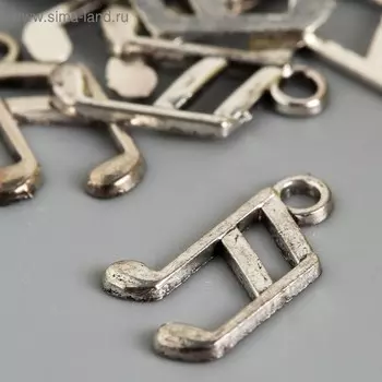 Подвеска "Нота" 1х1,5 см