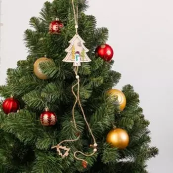 Подвеска новогодняя «С шишками» МИКС