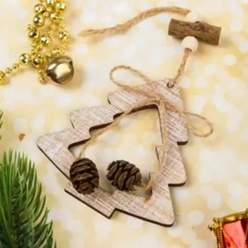 Елочная игрушка «Стиль», МИКС