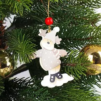 Елочная игрушка «Весело играем», золотая нить, МИКС