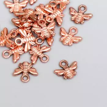 Подвеска "Пчелка" цвет розовое золото