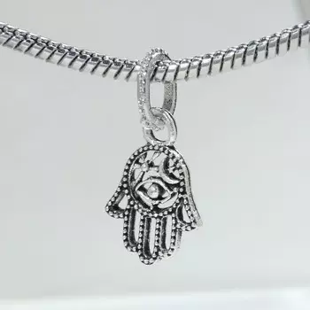 Подвеска "Рука Хамса", цвет серебро