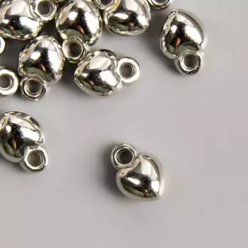 Подвеска "Сердце" 5х8 мм