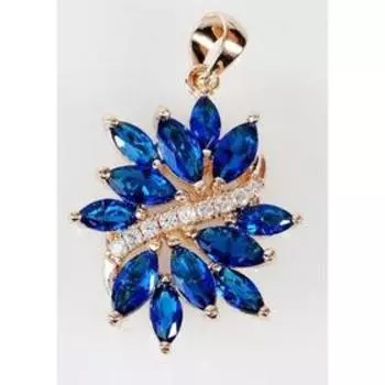 Подвеска со шпинелью "Созвездие мечты", позолота с родированием