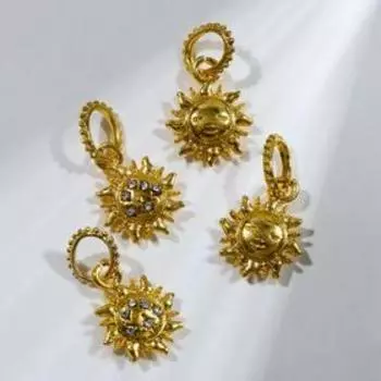 Подвеска "Солнце", цвет золото