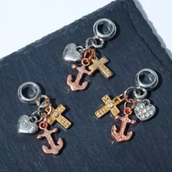 Подвеска "Вера, надежда, Любовь", цветная