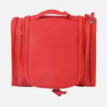 Подвесная косметичка-органайзер, цвет красный