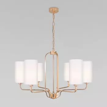 Подвесная люстра с абажурами Purezza, 40Вт, E14, 76,5x76,5 см