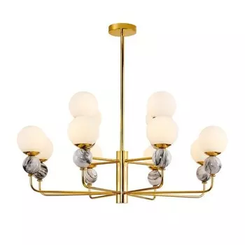 Подвесная люстра Sangamarmer 900 мм, G9 336Вт