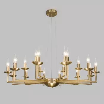 Подвесная люстра в классическом стиле Cariso, 60Вт, E14, 90x90x120 см