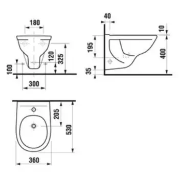 Подвесное биде Jika Lyra
