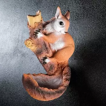 Подвесной декор из полистоуна из полистоуна «Белка на ветке», 2619 см