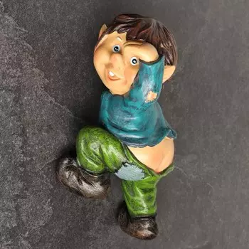 Подвесной декор "Гномик Джек" 11х16х25см