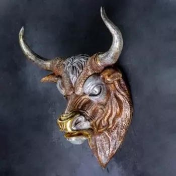 Настенный декор, панно «Голова быка», 603072 см