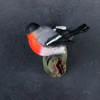 Подвесной декор "Снегири на ветке" 15х12х12см