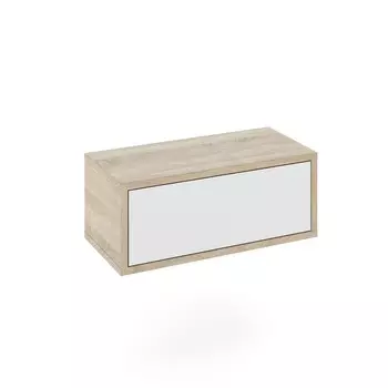 Подвесной модуль с ящиком TEKKA, 27.2х40х60 см, полка, цвет дуб сонома светлый древесные поры