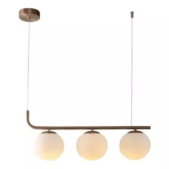 Подвесной светильник 3x60Вт E27, размер 60x15x96 см