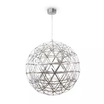 Подвесной светильник 52Вт, LED, 80x80 см, хром