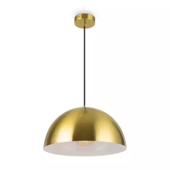 Подвесной светильник 60Вт, 1хE27, x35 см, латунь