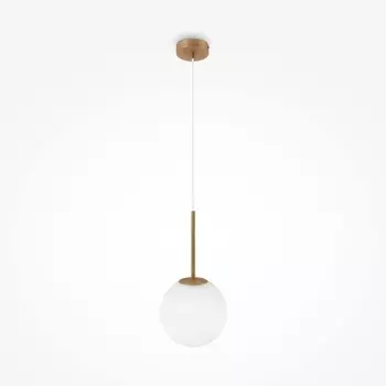 Светильник подвесной Maytoni MOD321PL-01G3, 1хE14, 40Вт, 20х20х180 см, цвет золото