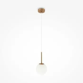 Светильник подвесной Maytoni MOD321PL-01G1, 1хE14, 40Вт, 15х15х180 см, цвет золото