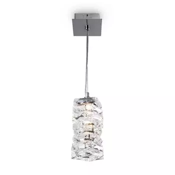 Светильник подвесной Maytoni MOD124PL-L3CH3K, 1хLED, 3Вт, 12х12х89 см, 200Лм, цвет хром